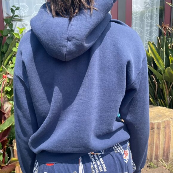 Wilson Men's Navy Hoodie - Picture 2 of 3